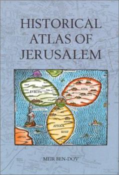 Hardcover Historical Atlas of Jerusalem Book