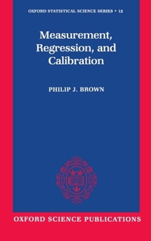 Hardcover Measurement, Regression, and Calibration Book