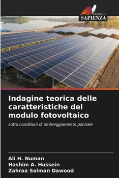 Paperback Indagine teorica delle caratteristiche del modulo fotovoltaico [Italian] Book