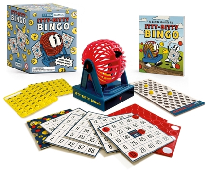 Paperback Itty-Bitty Bingo: With Mini Bingo Wheel! Book