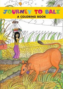 Paperback A Journey to Bali Coloring Book