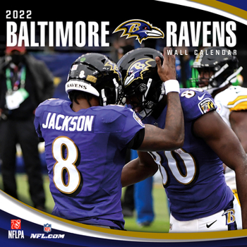 Calendar Baltimore Ravens 2022 12x12 Team Wall Calendar Book