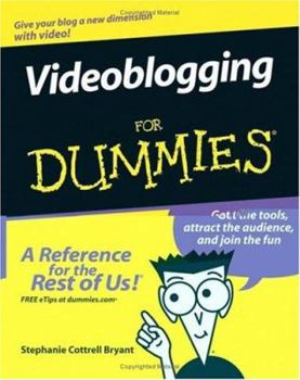 Paperback Videoblogging for Dummies Book