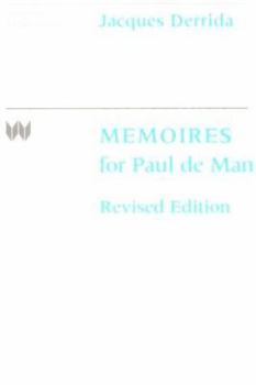 Paperback Memoires for Paul de Man Book