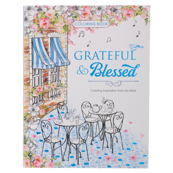 Paperback Grateful and Blessed Coloring Book