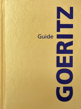 Hardcover Goeritz Guide Book
