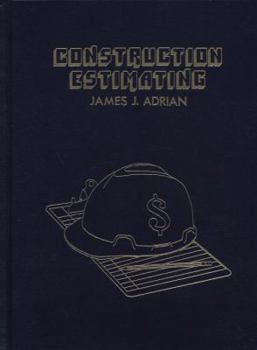 Hardcover Construction Estimating Book