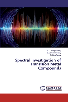 Paperback Spectral Investigation of Transition Metal Compounds Book