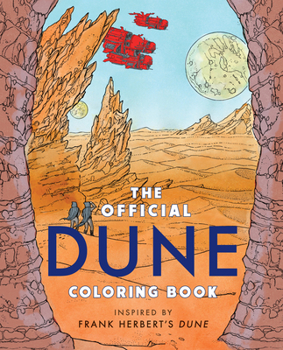 Paperback The Official Dune Coloring Book