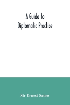 Paperback A guide to diplomatic practice Book