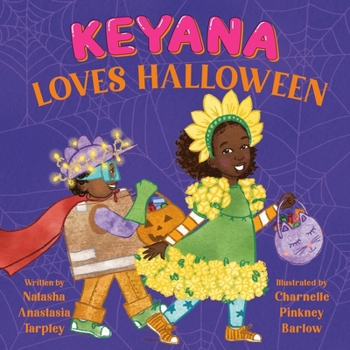 Hardcover Keyana Loves Halloween Book