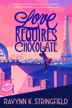 Library Binding Love Requires Chocolate Book