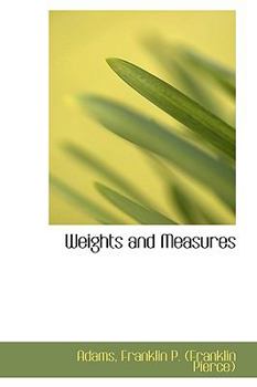 Paperback Weights and Measures Book