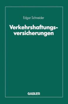 Paperback Verkehrshaftungsversicherungen [German] Book