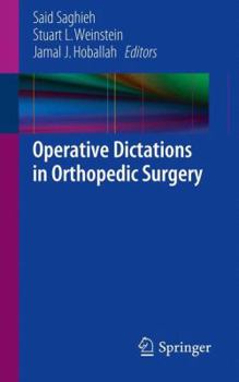 Paperback Operative Dictations in Orthopedic Surgery Book