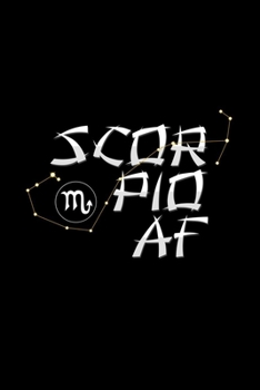 Scorpio AF: 6x9 Scorpio | dotgrid | dot grid paper | notebook | notes