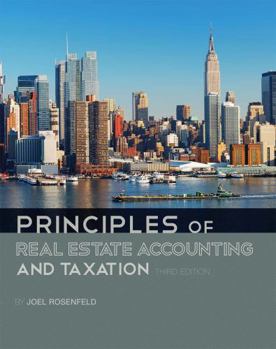 Hardcover Principles of Real Estate Accounting and Taxation Book