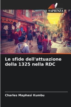 Paperback Le sfide dell'attuazione della 1325 nella RDC [Italian] Book