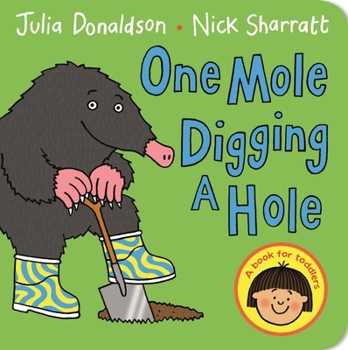 Board book One Mole Digging a Hole Book