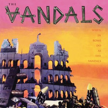 Vinyl When In Rome Do As The Vandals   Pink/Bl Book