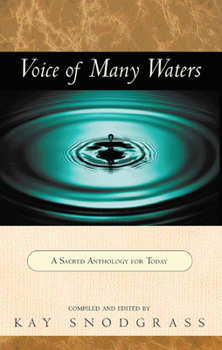 Paperback Voice of Many Waters: A Sacred Anthology for Today Book