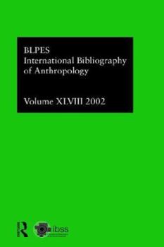 Hardcover Ibss: Anthropology: 2002 Vol.48 Book