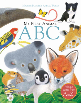 Hardcover My First Animal ABC Book