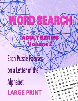 Paperback Word Search Adult Series Volume 2 [Large Print] Book