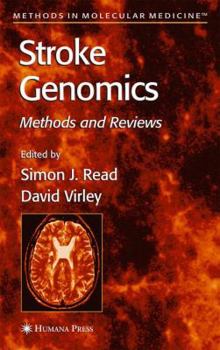 Hardcover Stroke Genomics: Methods and Reviews Book