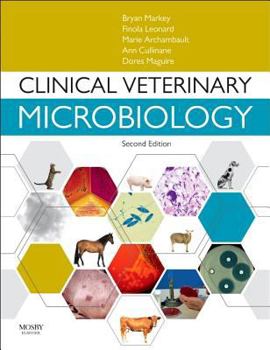 Hardcover Clinical Veterinary Microbiology Book