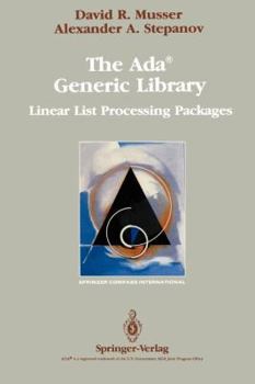 Paperback The Ada(r) Generic Library: Linear List Processing Packages Book