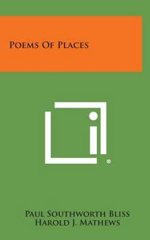 Hardcover Poems of Places Book