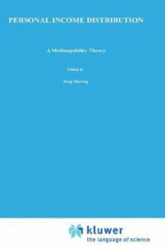 Hardcover Personal Income Distribution: A Multicapability Theory Book