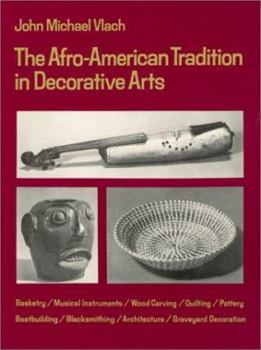 Hardcover The Afro-American Tradition in Decorative Arts Book