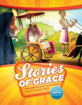 Spiral-bound Stories of Grace Children's Curriculum V2: New Testament Bible Characters Book