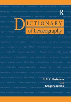 Hardcover Dictionary of Lexicography Book