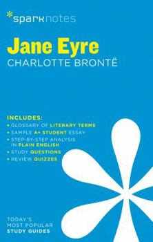 Paperback Jane Eyre Sparknotes Literature Guide: Volume 37 Book