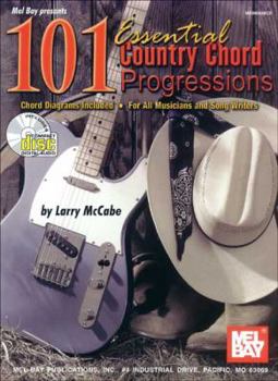 Paperback 101 Essential Country Chord Progressions [With CD] Book