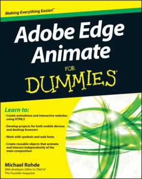 Paperback Adobe Edge Animate CC for Dummies Book