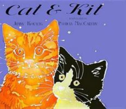 Hardcover Cat & Kit [Large Print] Book