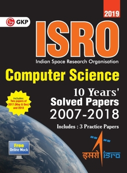 ISRO Computer Science - Previous Years' Solved Papers