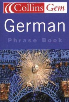 Paperback German Phrase Book (Collins GEM) Book