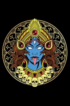 Notebook: Halloween Happy Diwali Festival of Lights Hindu God Mandala Black Lined Journal Writing Diary - 120 Pages 6 x 9