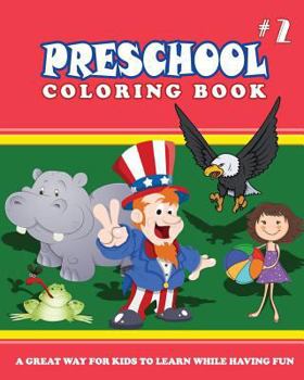 Paperback PRESCHOOL COLORING BOOK - Vol.2: preschool activity books Book