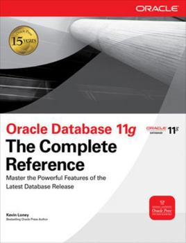 Hardcover Oracle Database 11g the Complete Reference Book
