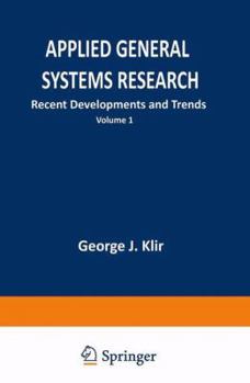 Paperback Applied General Systems Research: Recent Developments and Trends Book
