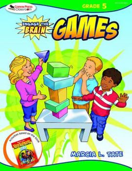 Paperback Engage the Brain: Games, Grade Five Book