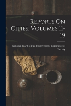 Paperback Reports On Cities, Volumes 11-19 Book