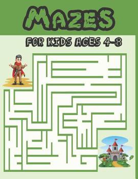 Paperback Mazes for Kids Ages 4-8: A Maze Activity Book for Kids Book