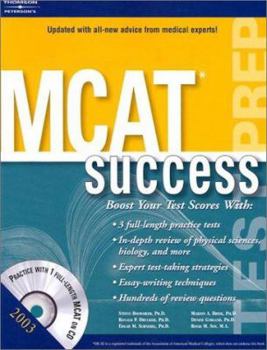 Paperback Peterson's MCAT Success (Book ) [With CDROM] Book